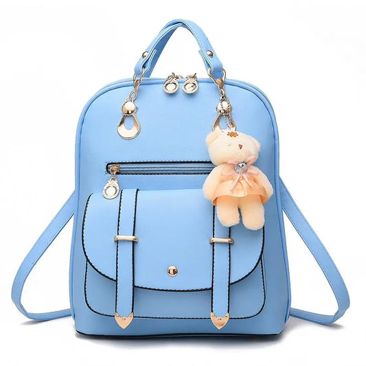 PU Leather Casual Fashion Backpack For Women - Miraelia jewelry&Accessories