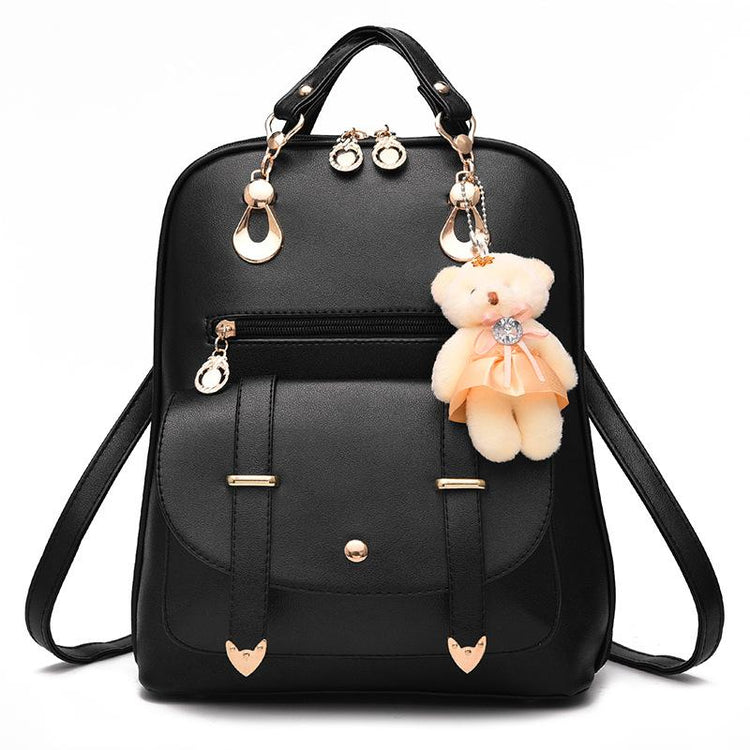 PU Leather Casual Fashion Backpack For Women - Miraelia jewelry&Accessories