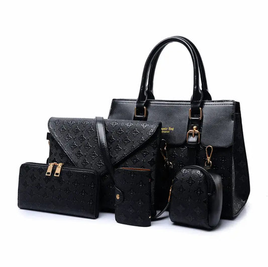 High Quality Luxury Leather Handbags Set For Women - Miraelia jewelry&Accessories
