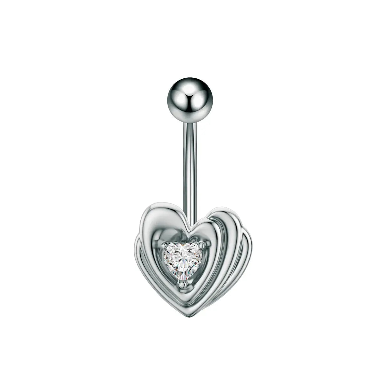 Belly Clicker Butterfly Heart Miraelia jewelry&Accessories