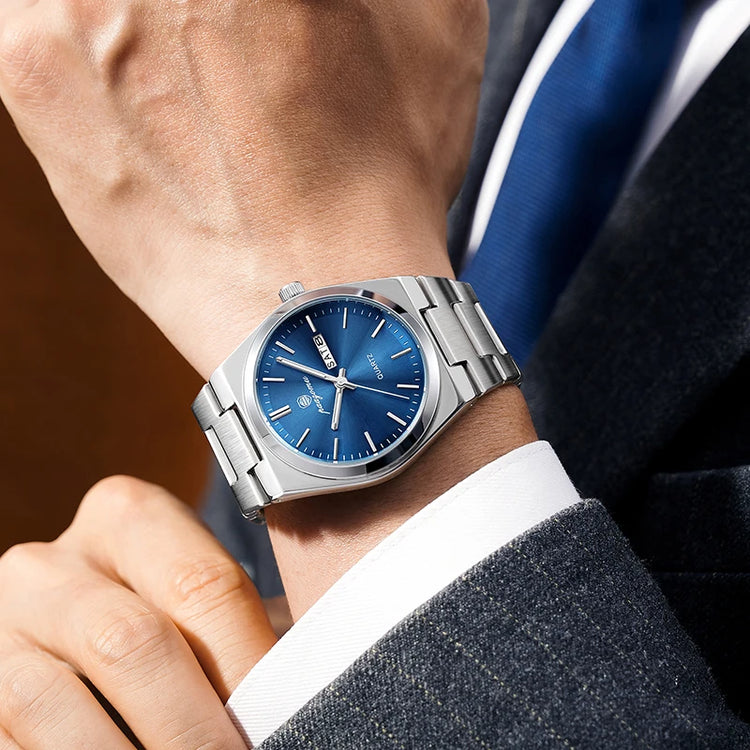 PENGAGAR Luxury Quartz Man Wristwatch Sport Men Watches Waterproof - Miraelia jewelry&Accessories
