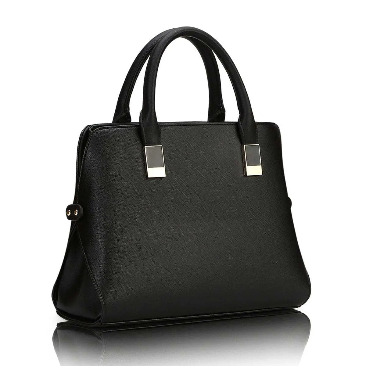 High Quality PU Leather Solid Color Handbag For Ladies - Miraelia jewelry&Accessories