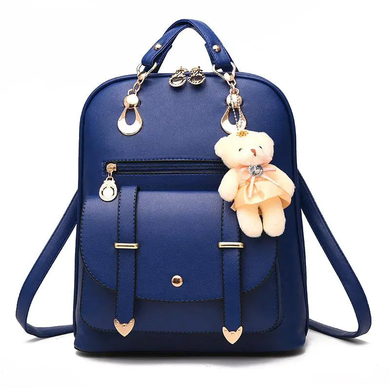 PU Leather Casual Fashion Backpack For Women - Miraelia jewelry&Accessories