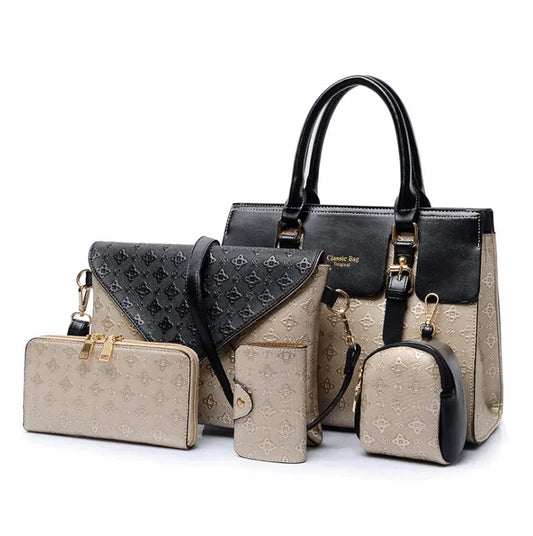 High Quality Luxury Leather Handbags Set For Women - Miraelia jewelry&Accessories