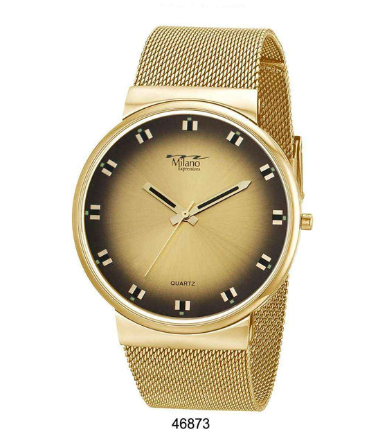 Urbana Gold Mesh Watch - Elegant Women's Timepiece | Miraelia - Miraelia jewelry&Accessories