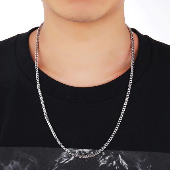 DIEHARD 5mm Steel Franco Chain - 24" 30" | Gold & Silver Plating | Hip Hop - Miraelia jewelry&Accessories