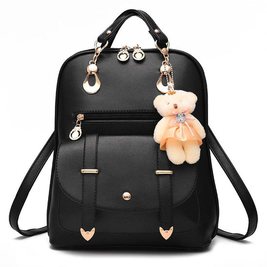 PU Leather Casual Fashion Backpack For Women - Miraelia jewelry&Accessories