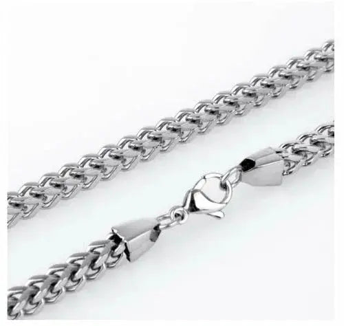 DIEHARD 5mm Steel Franco Chain - 24" 30" | Gold & Silver Plating | Hip Hop - Miraelia jewelry&Accessories