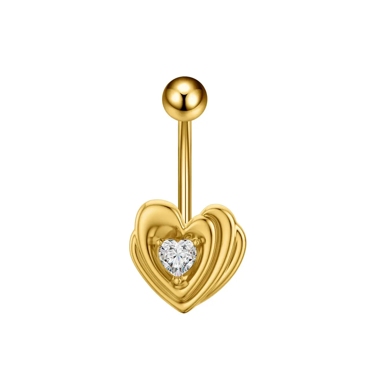 Belly Clicker Butterfly Heart Miraelia jewelry&Accessories