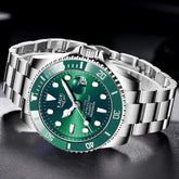 LIGE Top Brand Luxury Fashion Diver Watch Men 30ATM Waterproof Date - Miraelia jewelry&Accessories