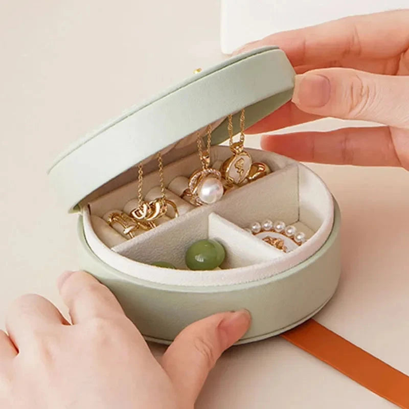 Mini Jewelry Organizer Display Travel Jewelry Case Boxes Earrings - Miraelia jewelry&Accessories