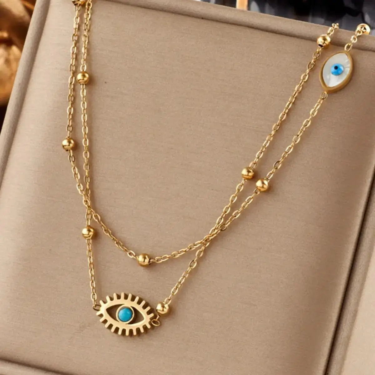 Retro Tulip Pendant Necklace Miraelia jewelry&Accessories