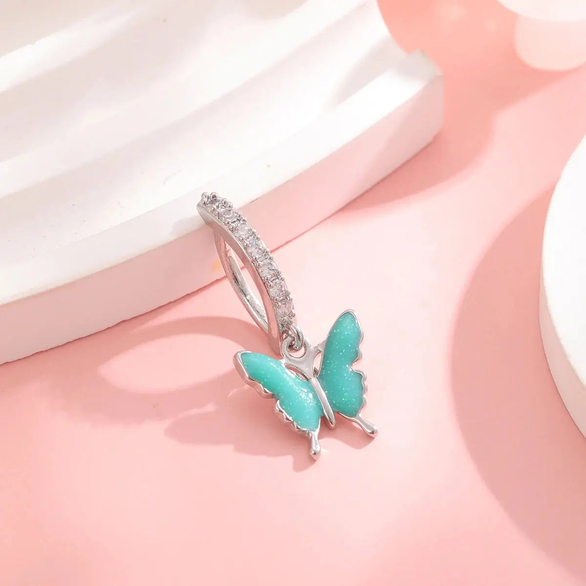 Belly Clicker Butterfly Heart Miraelia jewelry&Accessories