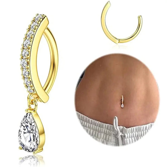 Belly Clicker Butterfly Heart Miraelia jewelry&Accessories