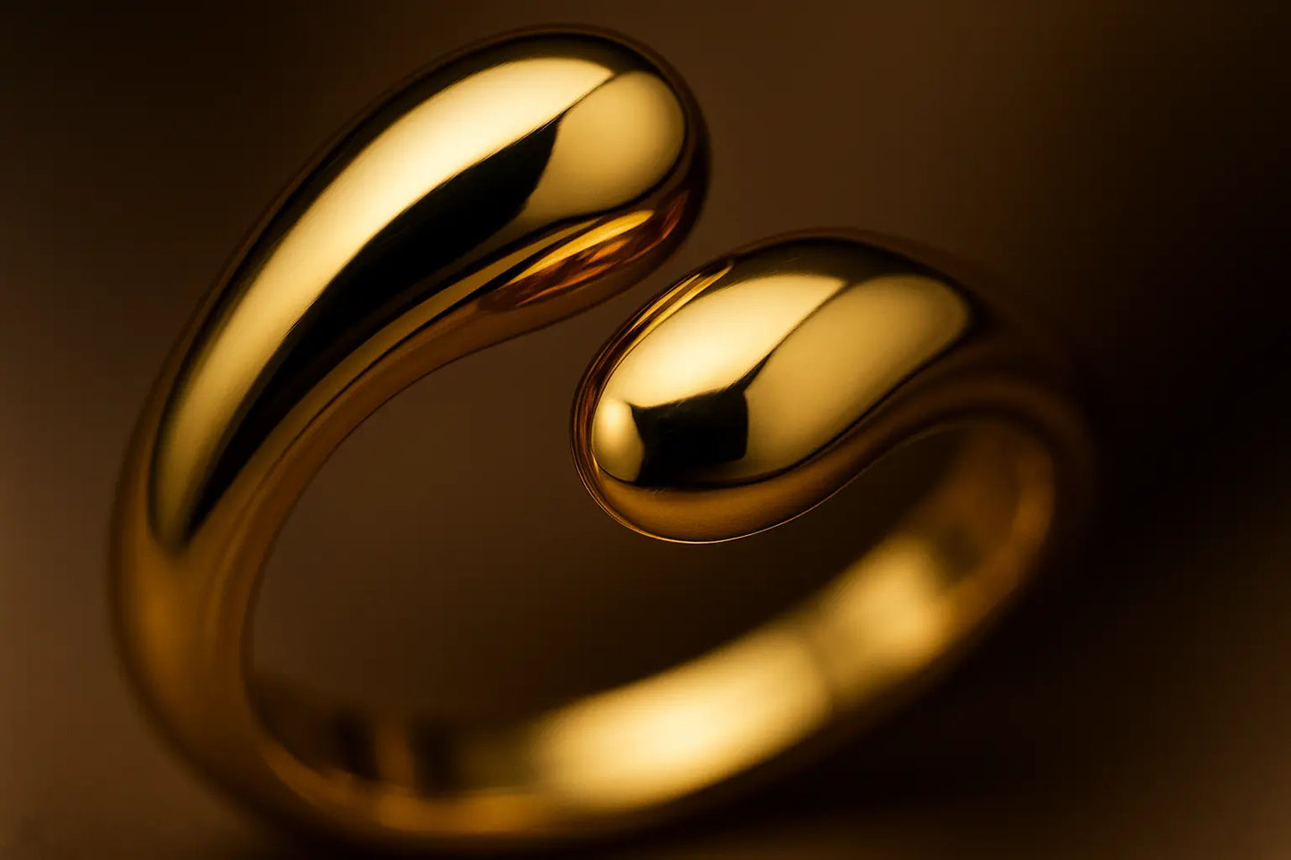 Cross-border new product gold opening adjustable lightweight luxury - Miraelia jewelry&Accessories