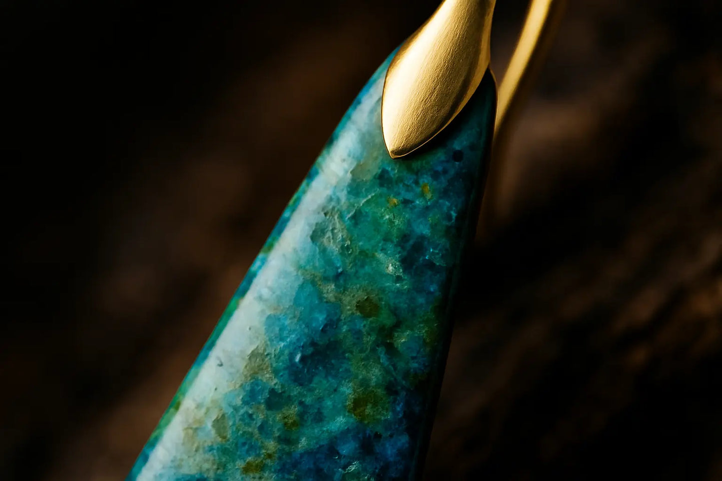 Imperial Jaspers Zia Earrings - Miraelia jewelry&Accessories