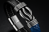 Geometric Stainless Steel Men&