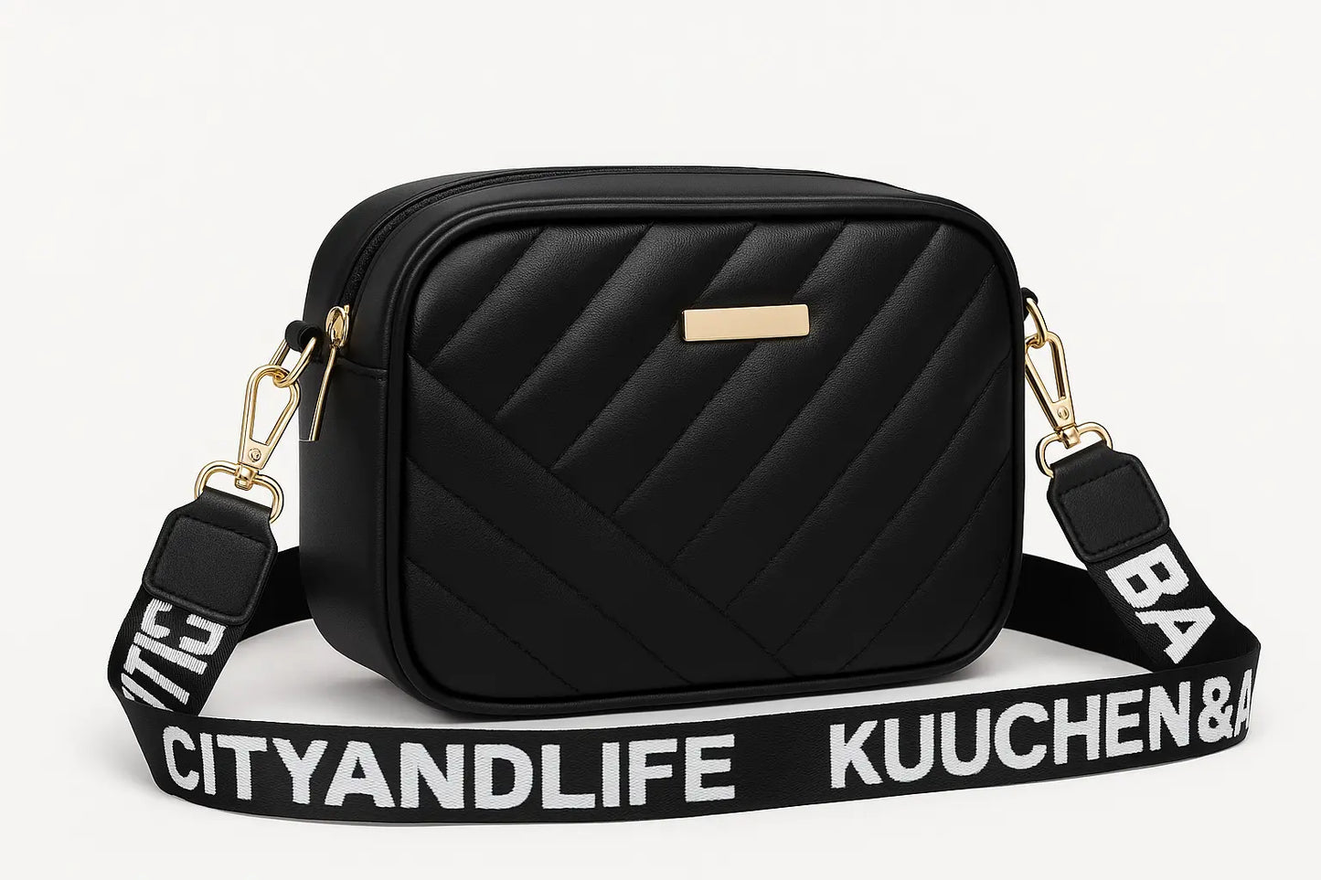 Fashion Women's Small Crossbody Bag PU Leather Messenger Bags Zipper - Miraelia jewelry&Accessories