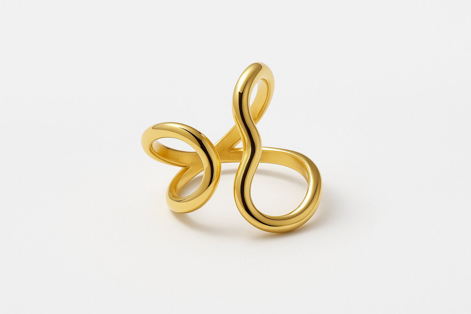 Waterproof Open Ring - Stainless Steel with Personality Charms - Miraelia jewelry&Accessories